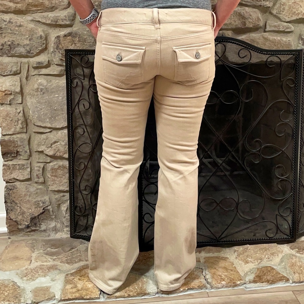 Gap Women’s Curvy Stretch Khaki Pants Size 8 EUC